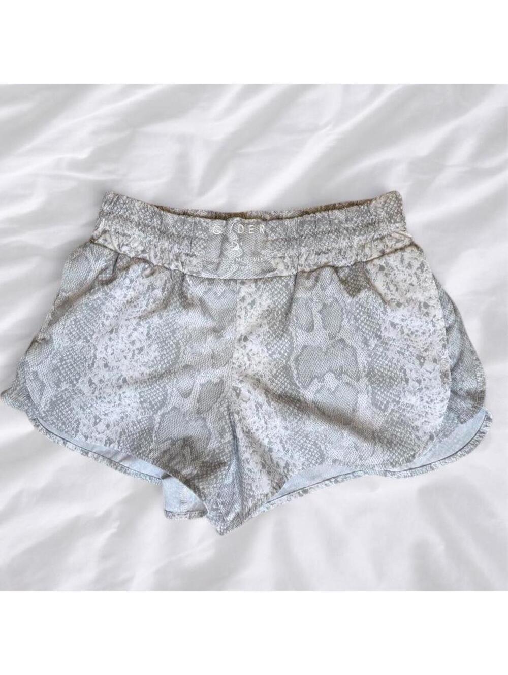 Glyder Snake Print Athletic Running Shorts | Lined | Women’s XS